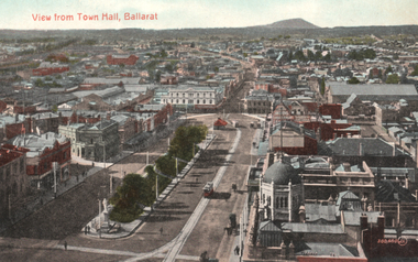 "View from Town Hall, Ballarat"