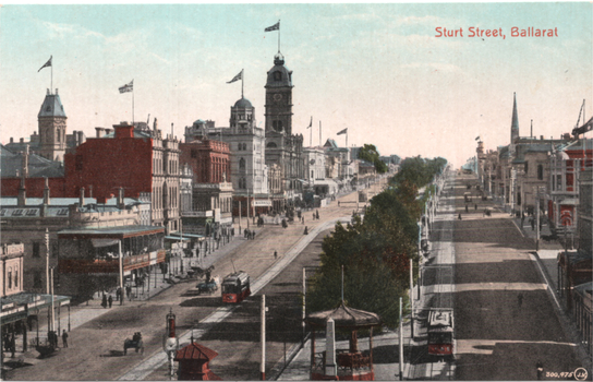 "Sturt Street Ballarat:"