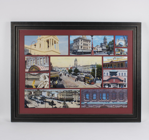 Framed Photos of Sturt St Ballarat featuring Tram 11 