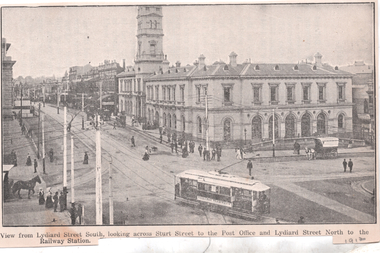 "View from Lydiard Street South looking across Sturt St"