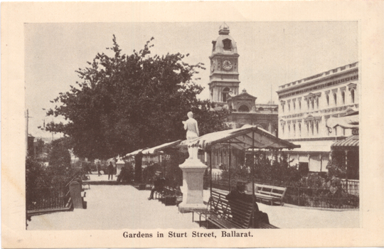 Gardens in Sturt Street, Ballarat