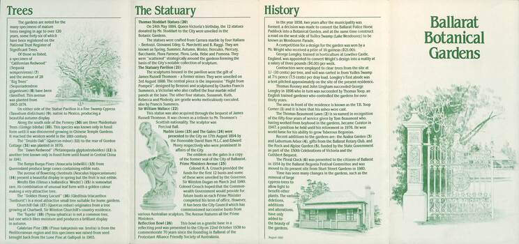 "Ballarat Botanical Gardens" - page 1 of 2