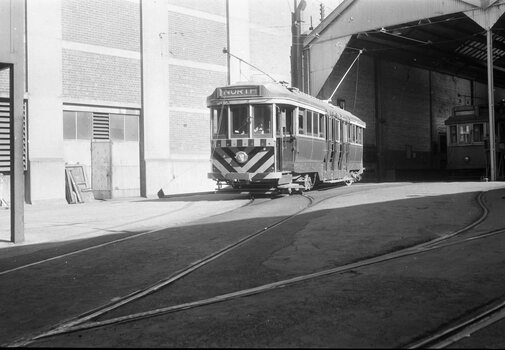 Tram 33 Geelong depot