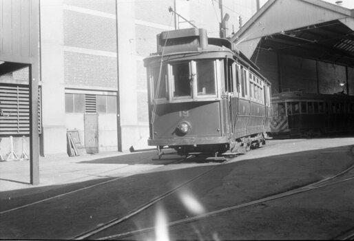 Tram 19 at Geelong Depot