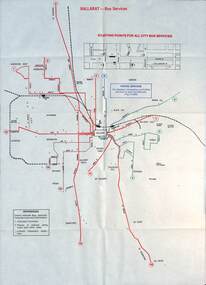 Public Transport Map - Bus - Ballarat