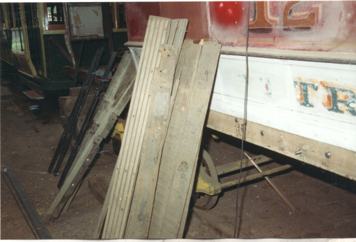 ESCo tram 12 - underframe reconstruction