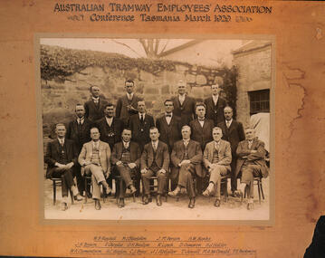 "ATEA Conference Tasmania March 1929"