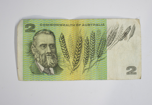 Australian Two Dollar Note - Obverse