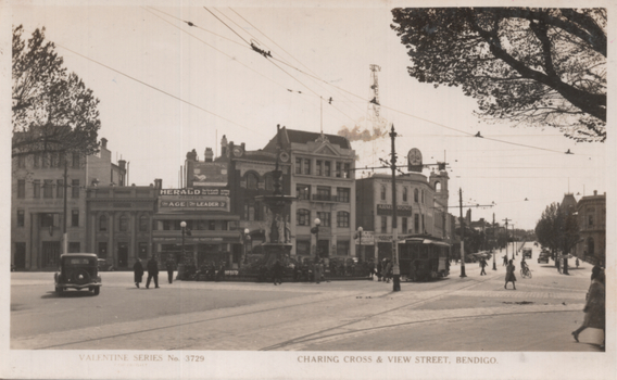 "Charing Cross & View Street Bendigo"