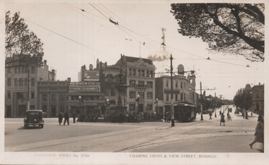 "Charing Cross & View Street Bendigo"