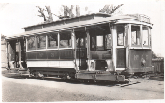 ESCo Bendigo tram 3