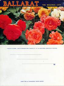 "Ballarat the Begonia City"