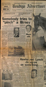 "Somebody tries to "pinch" a Birney"