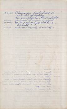 SEC Tramcar record - tram 13 - sheet 3 of 6