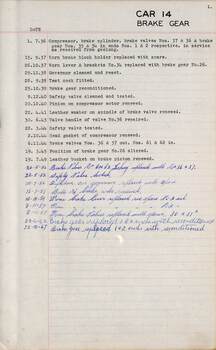 SEC Tramcar record - tram 14 - sheet 3 of 6