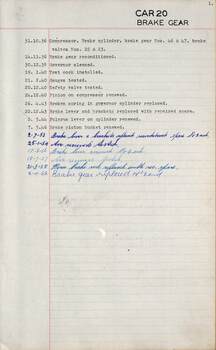 SEC Tramcar record - tram 20 - sheet 3 of 5