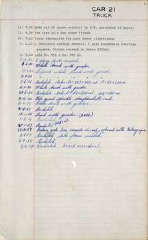 SEC Tramcar record - tram 21 - sheet 5 of 5