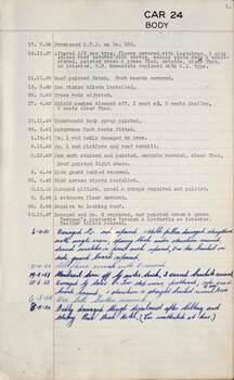 SEC Tramcar record - tram 24 sheet 2 of 5