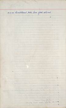 SEC Tramcar record - tram 33 sheet 2 of 7