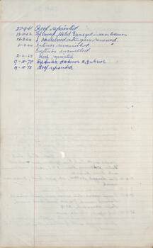 SEC Tramcar record - tram 33 sheet 4 of 7