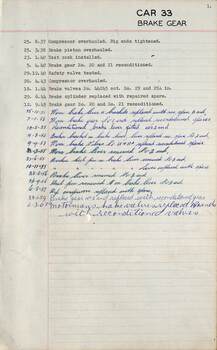 SEC Tramcar record - tram 33 sheet 5 of 7