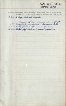 SEC Tramcar record - tram 37 - sheet 3 of 5