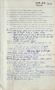 SEC Tramcar record - tram 37 - sheet 5 of 5