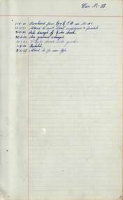 SEC Tramcar record - tram 38 - sheet 1 of 5