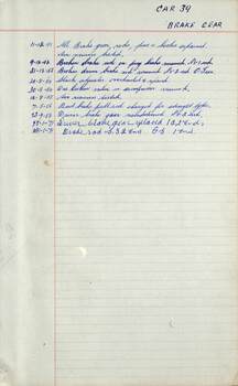 SEC Tramcar record - tram 39 - sheet 3 of 5