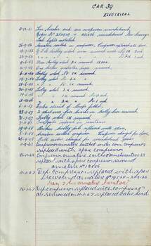 SEC Tramcar record - tram 39 - sheet 4 of 5