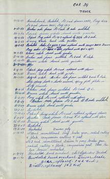 SEC Tramcar record - tram 39 - sheet 5 of 5
