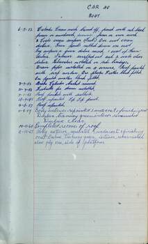 SEC Tramcar record - tram 40 - sheet 2 of 5