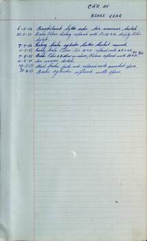 SEC Tramcar record - tram 40 - sheet 3 of 5