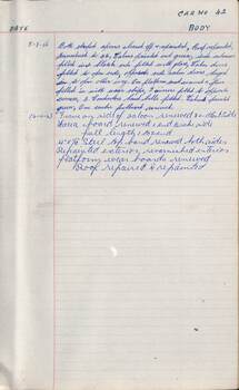 SEC Tramcar record - tram 42 - sheet 2 of 5