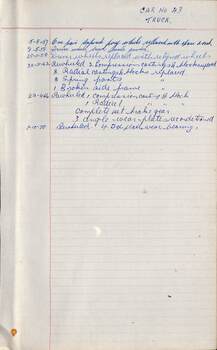 SEC Tramcar record - tram 43 - sheet 5 of 5