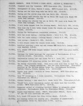 List of drawings for Provincial tramways - first sheet