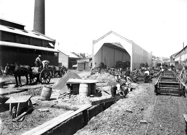 Photograph - Geelong Tram Depot