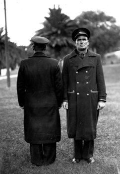 Geelong Tramway Winter Uniform - front and back pictured.