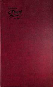 Ballarat Depot workshop Diary 1967 - cover