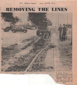 "Removing the Lines"