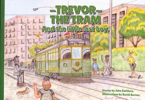 "Trevor the tram and the little lost boy" - cover