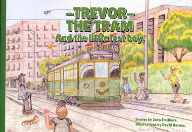 "Trevor the tram and the little lost boy" - cover