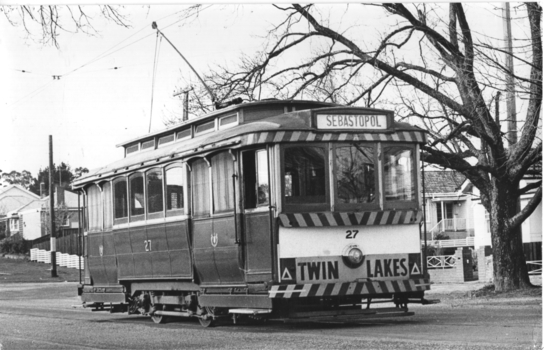 Tram 27 - Lydiard St Nth.