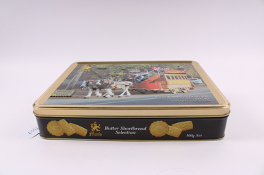 Biscuit Tin Showing Ballarat Horsetram 