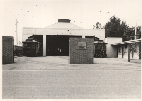 SECV Ballarat depot late 1930s