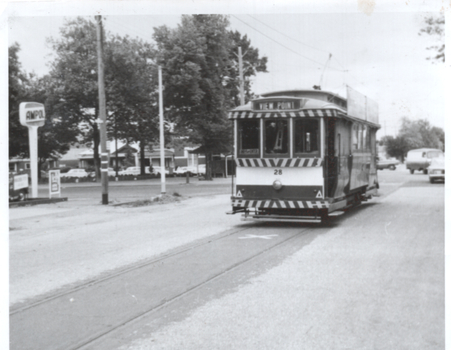 Tram 28 Ripon & Sturt Sts.