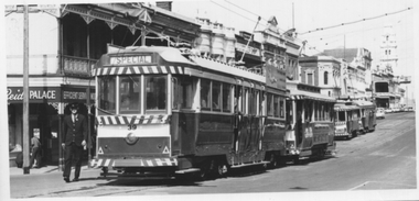  Tram 39 and others - Lydiard St Nth.