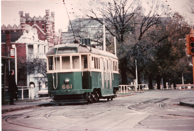 Tram 661 Victoria Parade and Brunswick St.