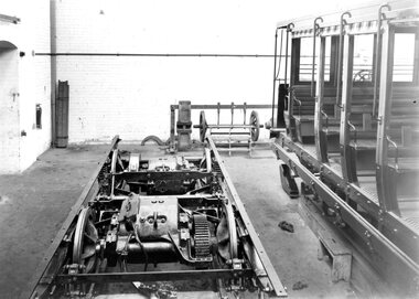 Geelong Brush Truck Chassis, viewed from the opposite direction to item 9236.