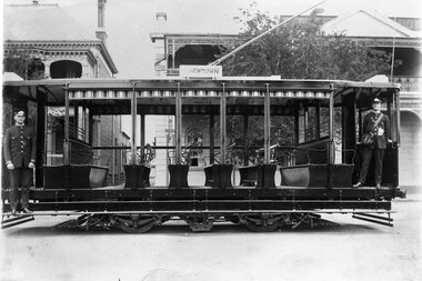 Glass plate - Geelong No. 11